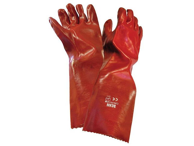 Scan Pvc Gauntlet 45Cm (18In)