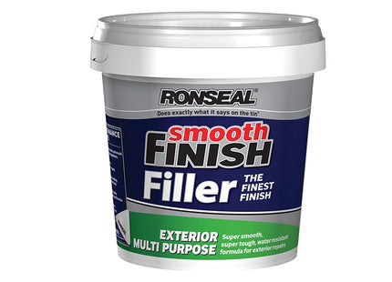 Ronseal Smooth Finish Exterior Multi Purpose Ready Mix Filler Tub 1.2Kg
