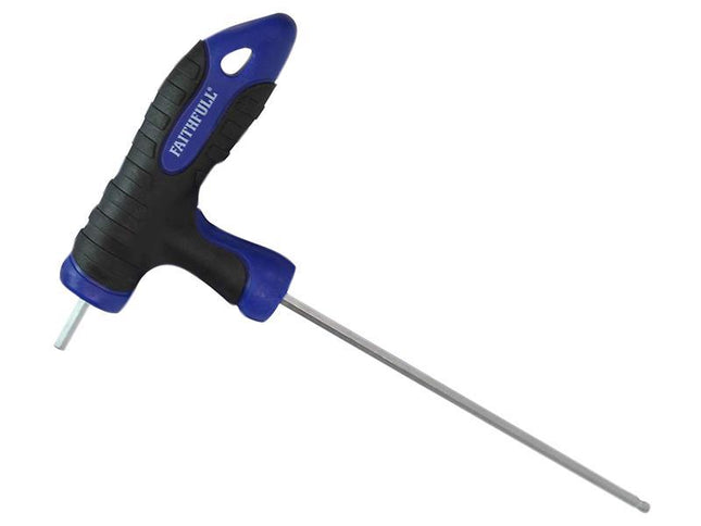 Faithfull Ball Ended T-Handle Hexagon Key 10mm