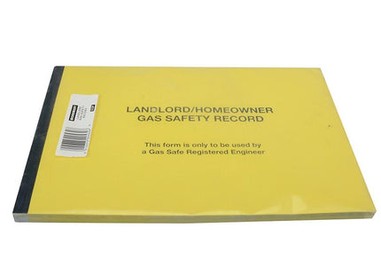 Monument 532P Gas Safe Landlords Gas Safety Record Pad Of 50