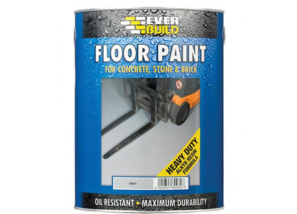 Everbuild Floor Paint Red 5 Litre