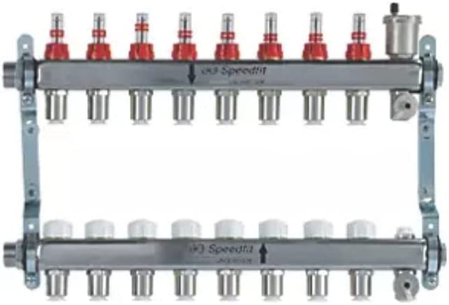 John Guest Speedfit Underfloor Heating Man8/3 Manifold - 8 Zone