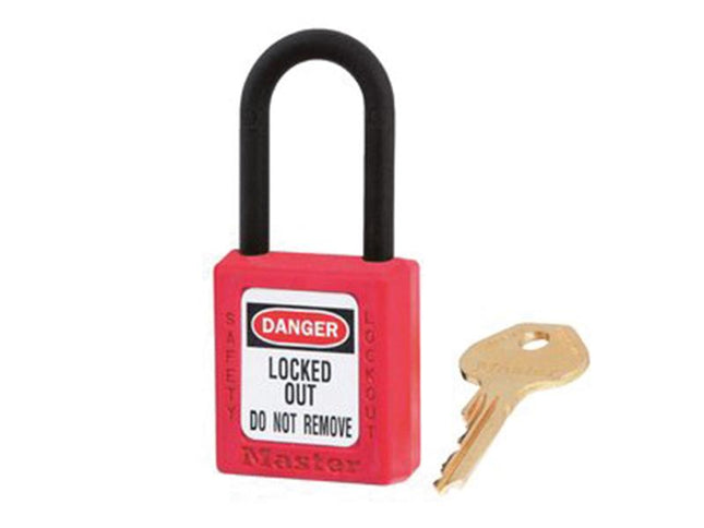 Master Lock Lockout Padlock _ 38Mm Body & 6Mm Composite Nylon Shackle