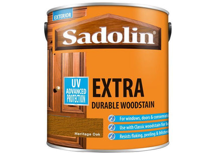 Sadolin Extra Durable Woodstain Heritage Oak 2.5 Litre