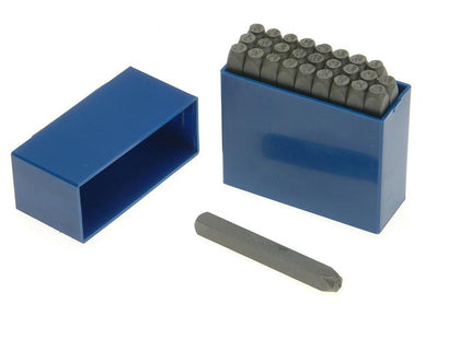 Priory 181- 3.0Mm Set Of Letter Punches 1/8In