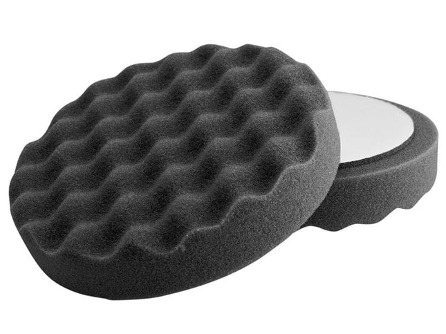 Flexipads World Class Black Waffle Super Soft Finishing Pad 150Mm