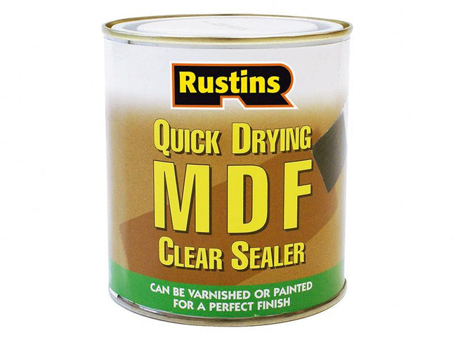 Rustins Quick Drying Mdf Sealer Clear 250Ml