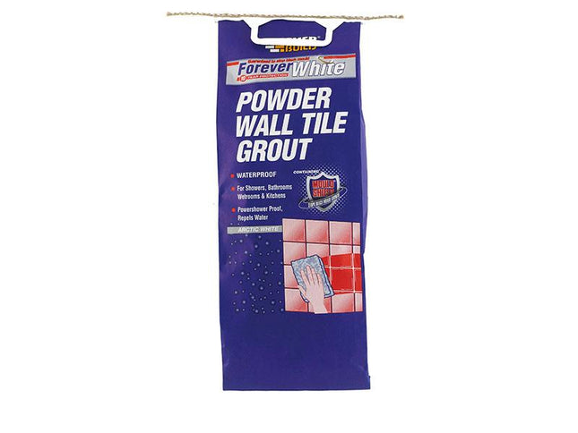 Everbuild Forever White Powder Wall Tile Grout 3Kg