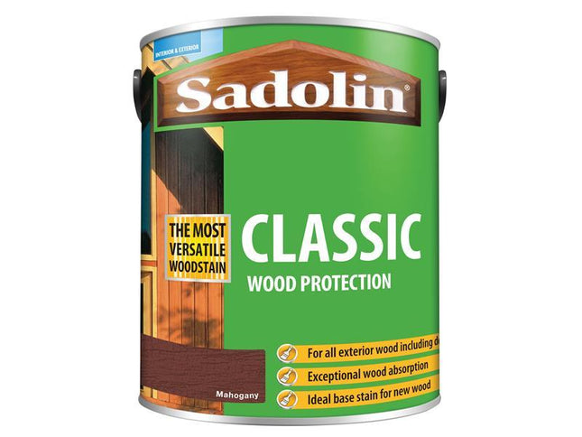 Sadolin Classic Wood Protection Mahogany 5 Litre