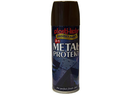 Plastikote Metal Protekt Spray Brown 400Ml