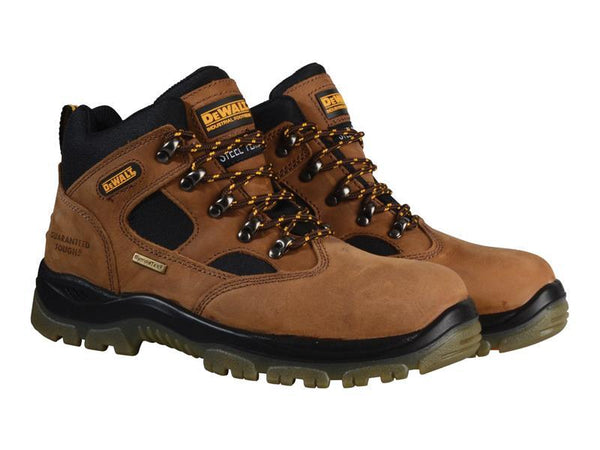 DEWALT Brown Challenger 3 Sympatex Waterproof Hiker Boots UK 7 EUR 41