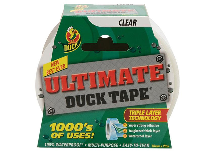 Shurtape Duck Tape Ultimate 50Mm X 20M Clear