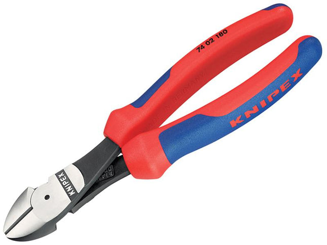 KNIPEX High Leverage Diagonal Cutters Multi-Component Grip 160Mm (6.1/4In)