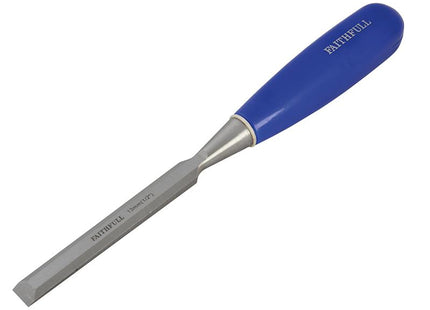 Faithfull Bevel Edge Chisel Blue Grip 10Mm (3/8In)