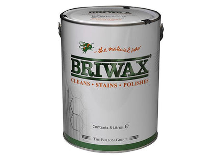 Briwax Wax Polish Original Antique Brown 5 Litre