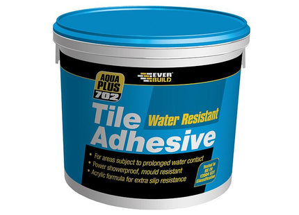 Everbuild 702 Water Resist Tile Adhesive 7.5Kg/5 Litres