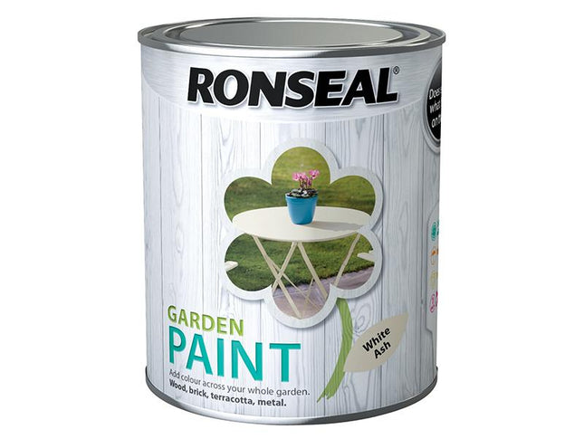 Ronseal Garden Paint White Ash 750Ml