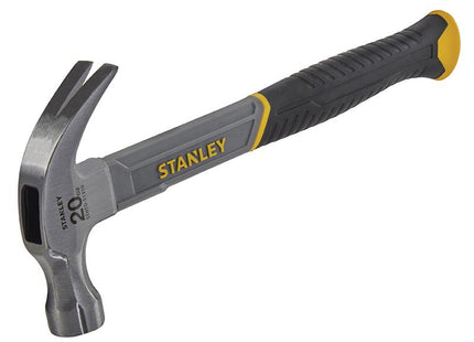 Stanley Tools Curved Claw Hammer Fibreglass Shaft 570G (20Oz)