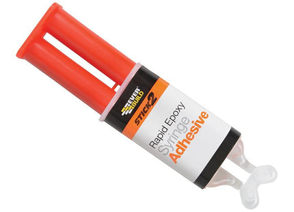Everbuild Stick2 Rapid Epoxy Syringe 24Ml