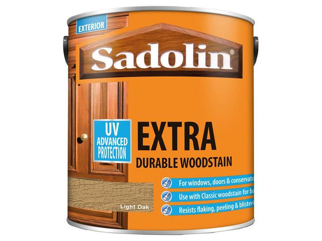 Sadolin Extra Durable Woodstain Light Oak 2.5 Litre