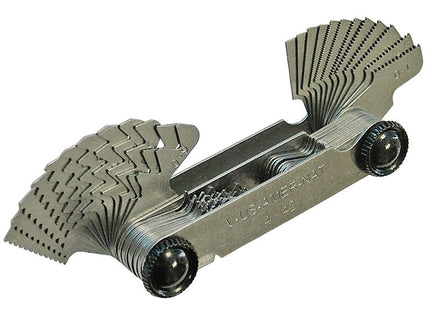 Faithfull Screw Pitch Gauge 55 Metric Amer-Nat