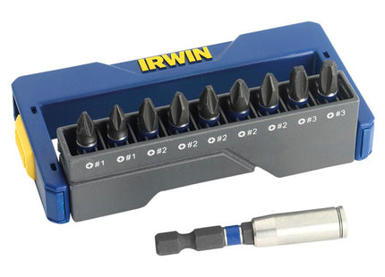 IRWIN Impact Screwdriver Bit Set Of 10 Phillips