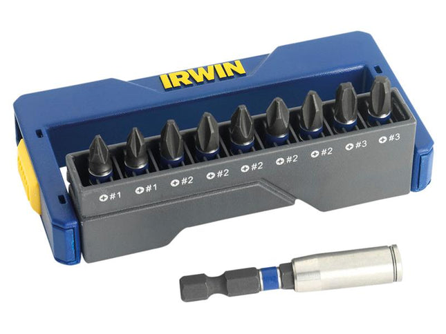 IRWIN Impact Screwdriver Bit Set Of 10 Phillips