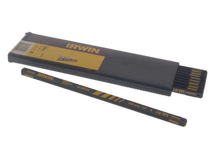 IRWIN Bi-Metal Hacksaw Blades 300Mm (12In) X 18Tpi Pack 100