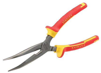 Stanley Tools Fatmax Bent Long Nose Pliers Vde 200Mm