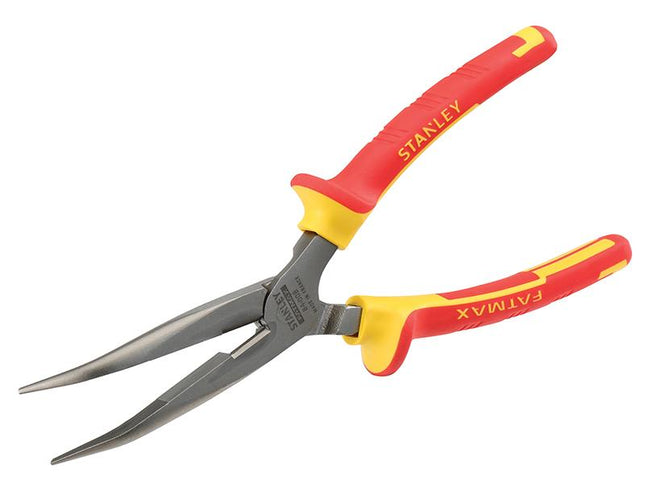 Stanley Tools Fatmax Bent Long Nose Pliers Vde 200Mm