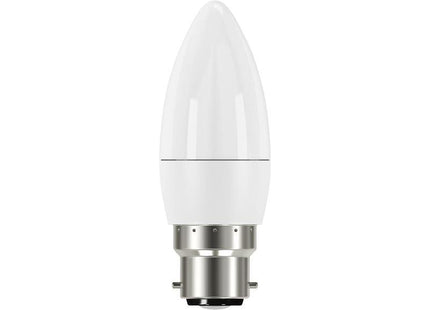 Energizer LED BC (B22) Opal Candle Non-Dimmable Bulb, Warm White 250 lm 3.4W