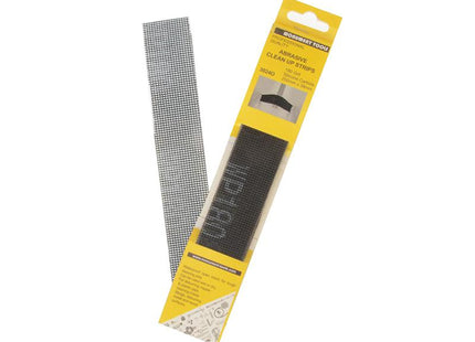 Monument 3024O Abrasive Clean Up Strips (Pack Of 10)