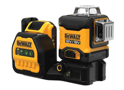 DCE089D1G18 3 x 360Á Green Multi-Line Laser 12-18V 1 x 2.0Ah Li-ion