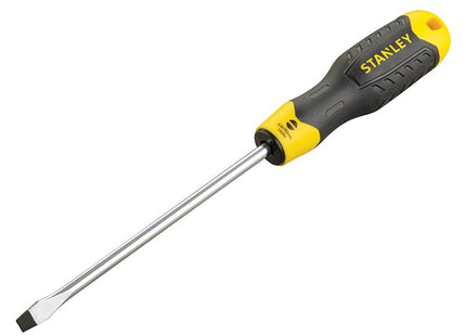 Stanley Tools Cushion Grip Screwdriver Flared Tip 6.5 X 150Mm