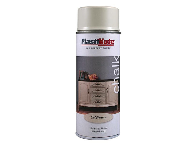 Plastikote Chalk Finish Spray Old Hessian 400Ml