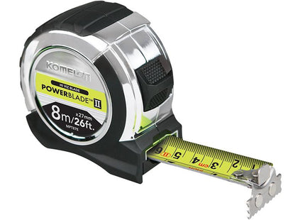 Komelon Powerblade Ii Pocket Tape 8M/26Ft (Width 27Mm)
