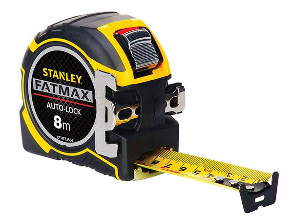 Stanley Tools Fatmax Autolock Pocket Tape 8M (Width 32Mm) (Metric Only)