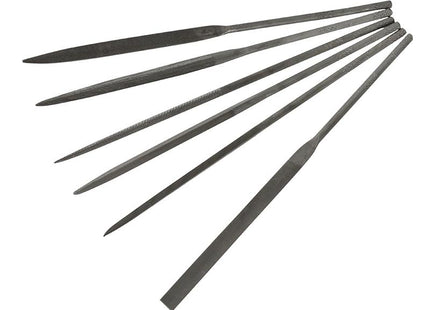 Crescent Nicholson Red Wallet Needle Mini File Set 6 Piece 42030