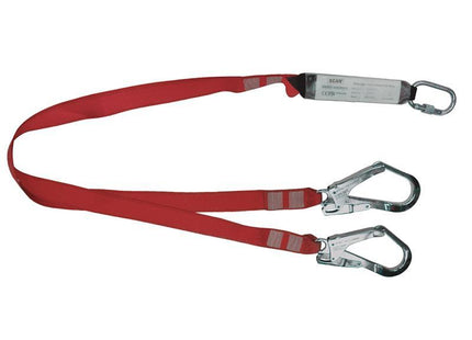 Scan Fall Arrest Twin Lanyard 1.8M