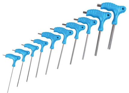 Bluespot Tools Metric T-Handle Hex Key Set,10 Piece (2-10mm)