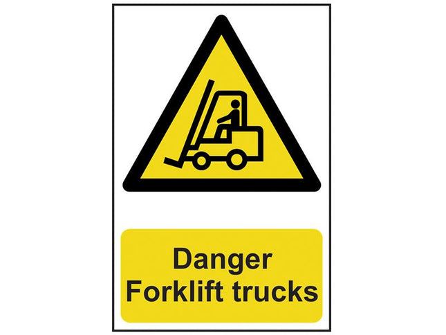 Scan Danger Forklift Trucks - Pvc 200 X 300Mm