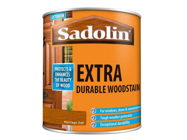 Sadolin Extra Durable Woodstain Heritage Oak 1 Litre