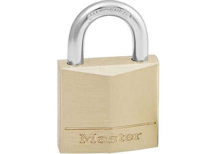 Master Lock Solid Brass 30Mm Padlock 4-Pin
