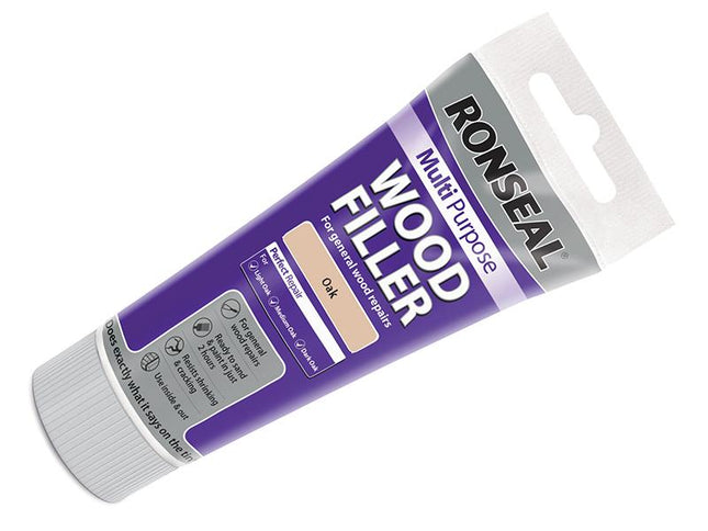 Ronseal Multi Purpose Wood Filler Tube Oak 100G