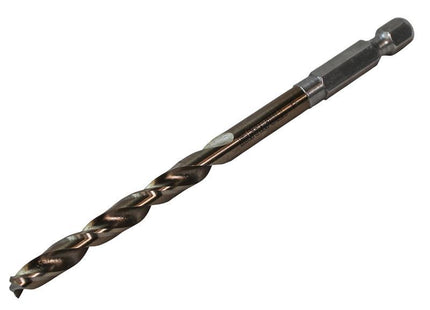 Faithfull HSSE M35 Cobalt Quick-Change Impact Drill Bit 2.5mm OL:73mm WL:30mm