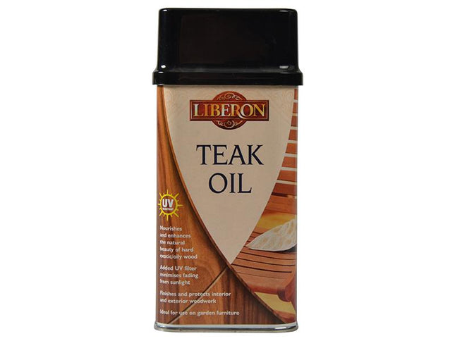 Liberon Teak Oil With Uv Filters 250Ml