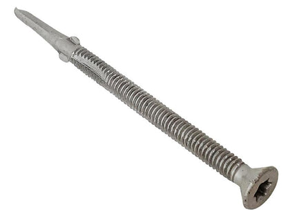 Forgefix Techfast Timber To Steel Csk/Wing Screw No.3 Tip 4.8 X 38Mm Box 200