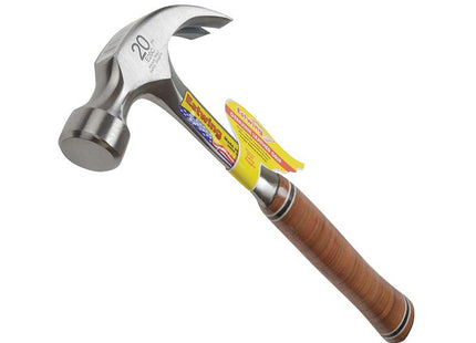 Estwing E20C Curved Claw Hammer - Leather Grip 560G (20Oz)