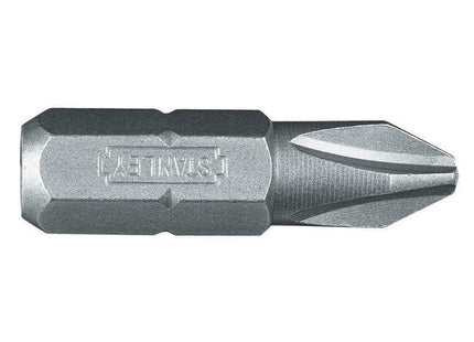 Stanley Tools Phillips 1Pt Bit 25Mm (Box Of 25)