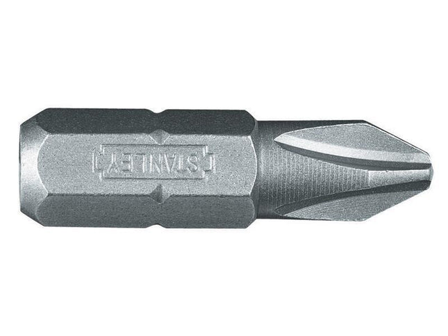 Stanley Tools Phillips 1Pt Bit 25Mm (Box Of 25)